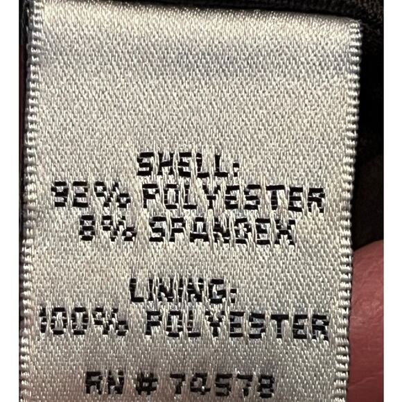 Cache Women's Size 6 Black Spaghetti Strap Mini Length Elegant Cocktail Dress - Picture 3 of 10